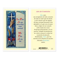 25pk - Acto De Contricion Laminated Holy Card Pk 25